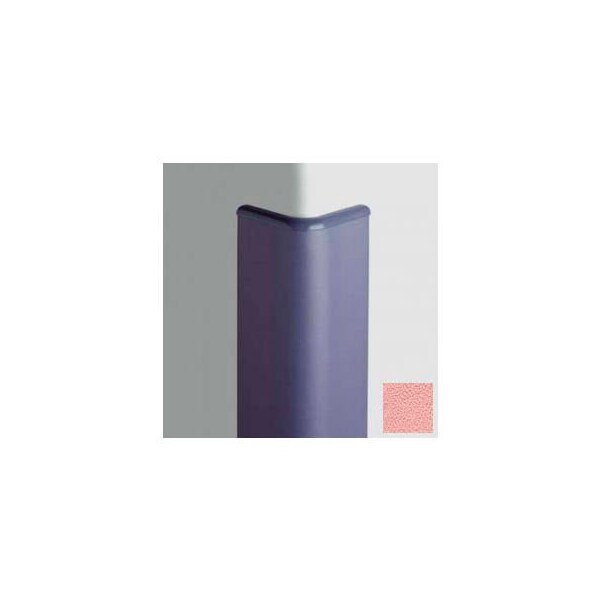 Pawling Surface Mounted Corner Guard Bullnose 90Deg, 3'' Wings, 8'H W/Caps, English Rose CG-30-8-373 - main